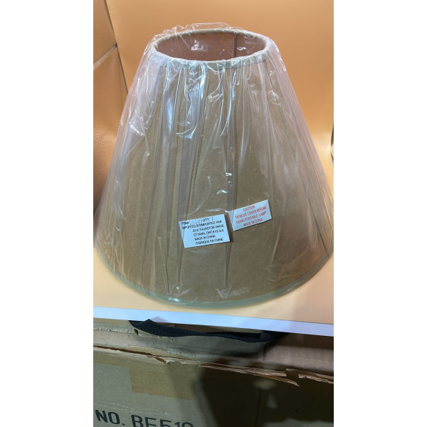 LAMP SHADE GOOD QUALITY 11''DX 8''H GREY COLOR GOOD QUALITY